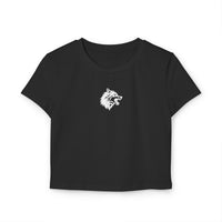 WOLVEZ BABY TEE "BLACK/WHITE"
