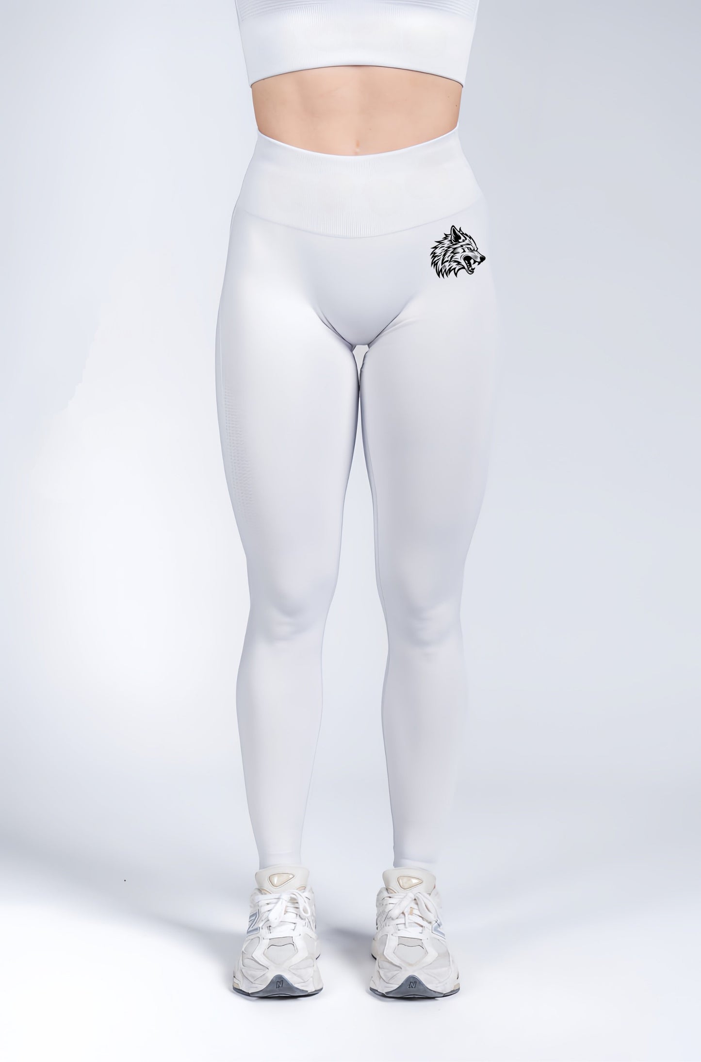 Wolvez Elevate Seamless Leggings ''White''
