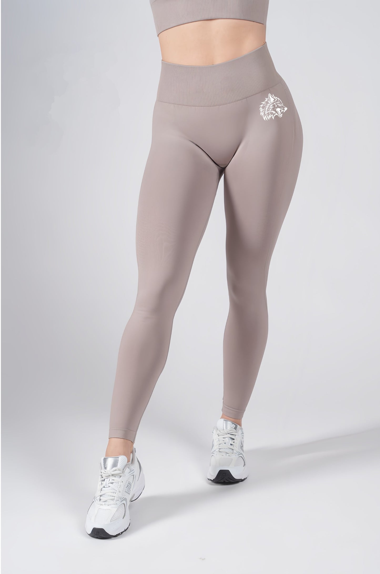 Wolvez Elevate Seamless Leggings ''Mocha''