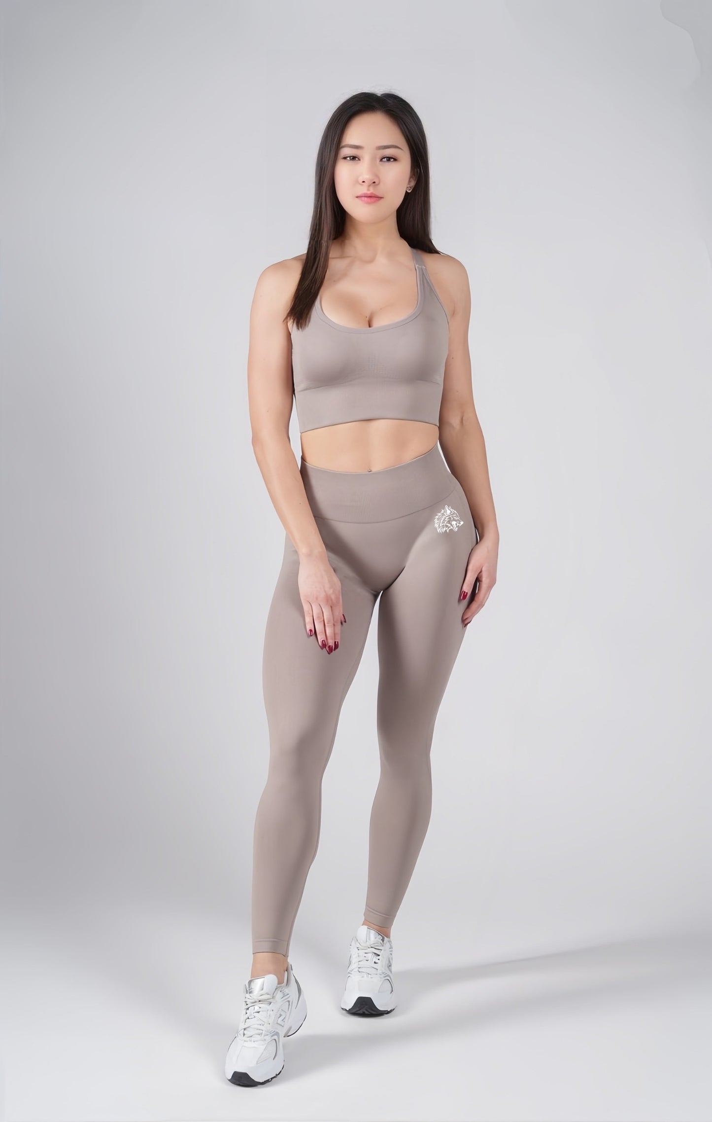 Wolvez Elevate Seamless Leggings ''Mocha''