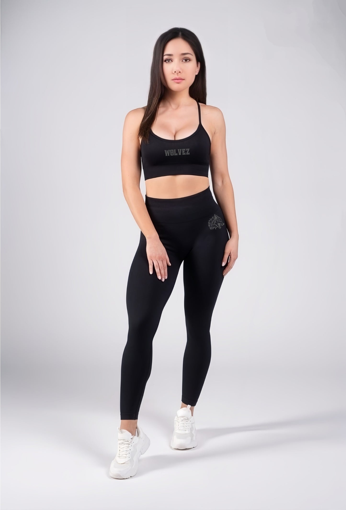 Wolvez Motion Base Seamless Leggings ''Black''