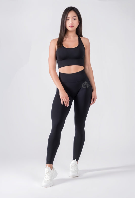 Wolvez Elevate Seamless Leggings ''Black''